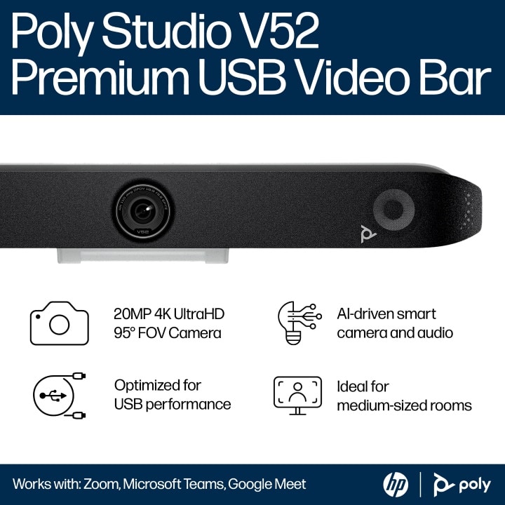 Die Vorteile der Poly Studio V52